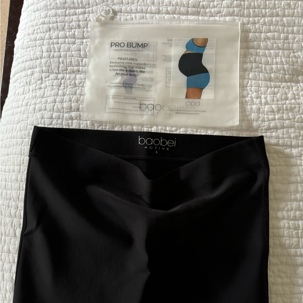BaoBei Pregnancy Support Band Size L Black